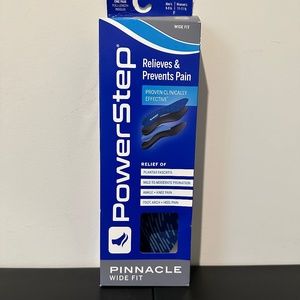 PowerStep Wide Insoles: M 9 - 9.5 | W 11 - 11.5